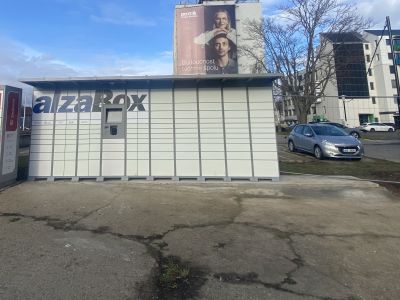 Umístění AlzaBoxu v areálu SVATOPETRSKA