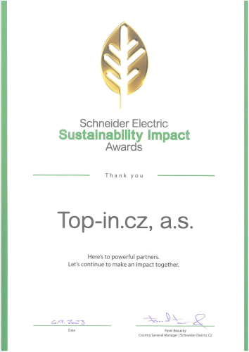 Schneider Electric Sustainability Impact Awards | O projektu - Ocenění a prezentace
