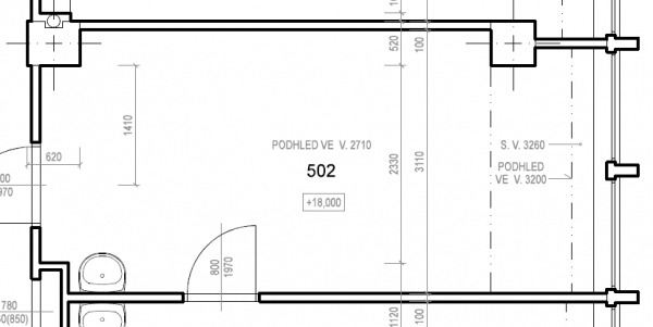 502 - Kancelář 20 m2