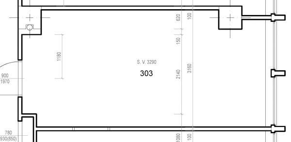 303 - Kancelář - 20 m2