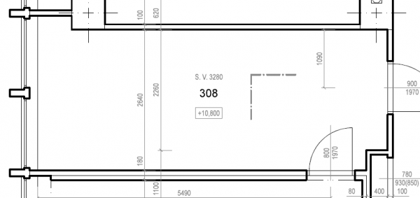 308 - Kancelář - 17 m2