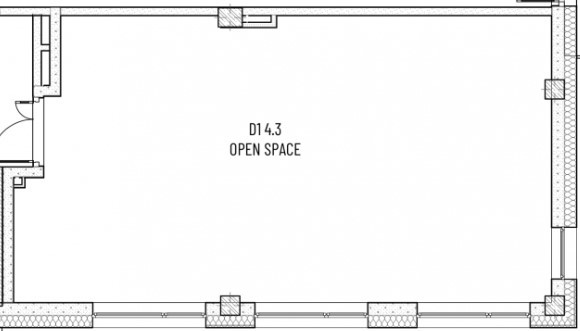 D1 4.3 Open space 65 m2