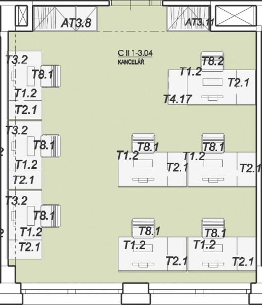 C II 3.04 Kancelář 40 m2