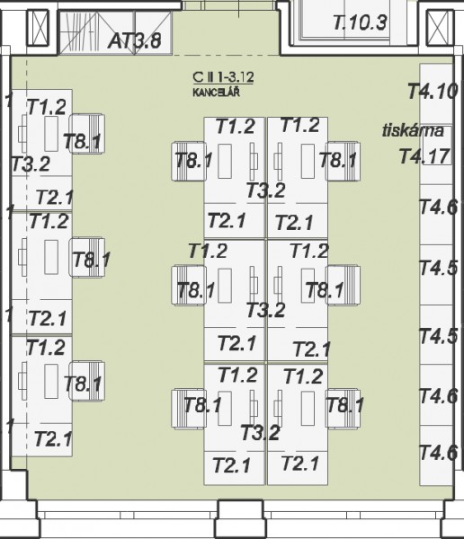 C II 3.12 Kancelář 40 m2