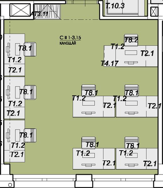 C II 3.15 Kancelář 40 m2