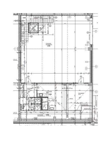 Kancelář / Ateliér 204 m2 - Půdorys základní - SVATOPETRSKA Brno