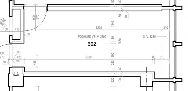 602 - Kancelář 16 m2