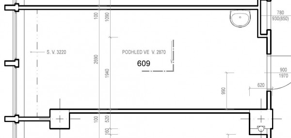609 - Kancelář 18 m2