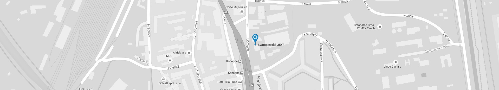 Mapa svatopetrska.cz